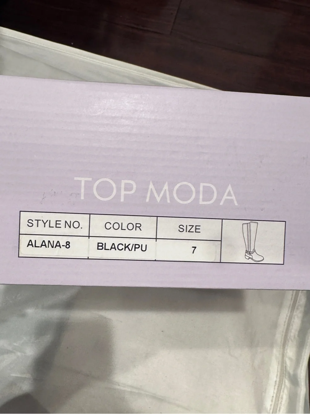 TOP Moda sleek black
